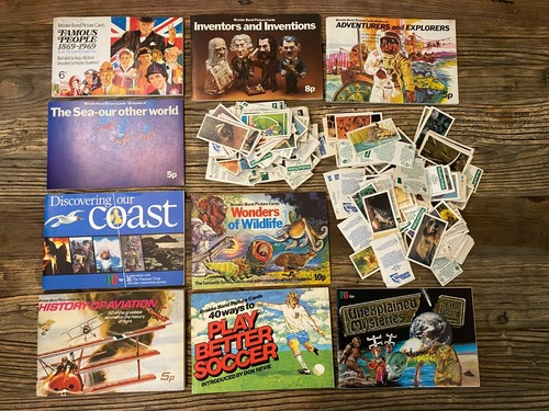 Brooke bond tea picture cards - bond,