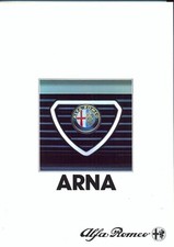Alfa Romeo Arna 1.3 Swiss market sales brochure 1984