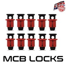 Lock Out MCB Circuit Breaker Device Push Pin Out Lock Off *UK Supplier*