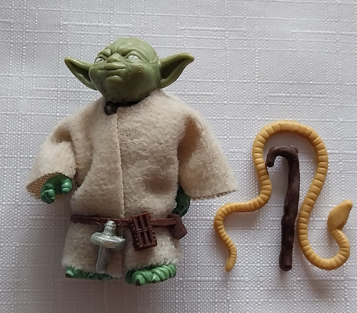 Vintage star wars figure - wars, yoda