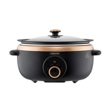GEEPAS Slow Cooker 3.5L 3 Heat