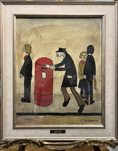 Old master signed lowry - signed, "
