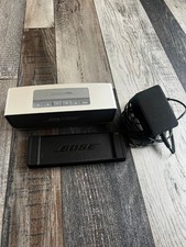 Bose Soundlink Mini Portable Wireless Bluetooth Speaker Silver Docking Station