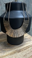 Gold Tone Cleopatra Bib