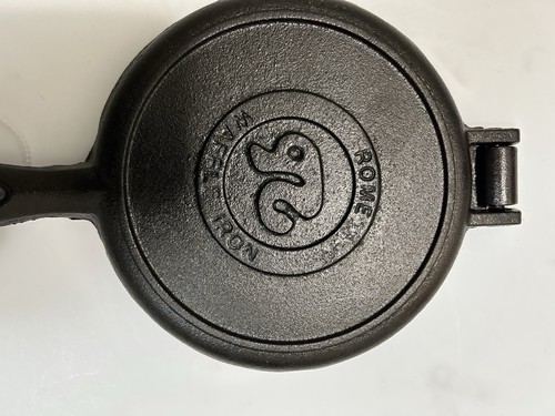 Rome waffle cast iron old - rome,