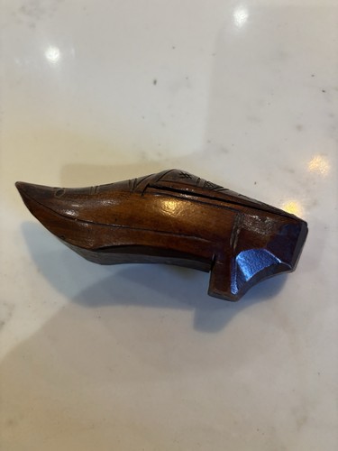 Antique shoe snuff - shoe,