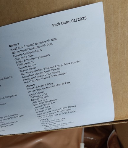 Case british 24hr ration - 24hr,