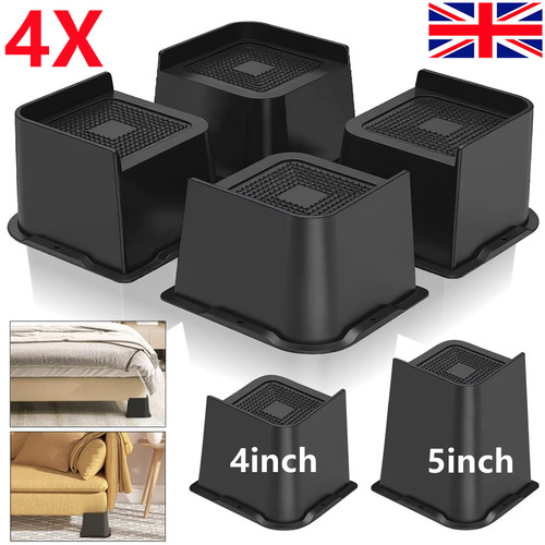 Pcs set inch bed risers - 4, pcs/set
