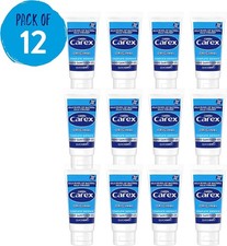 12 x CAREX Hand Sanitiser Gel Quick Dry Sanitizer 70% Alcohol 50ml Travel Tubes