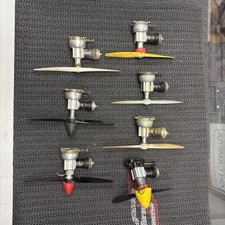 Cox .049 Airplane Engines LOT of (7) Used