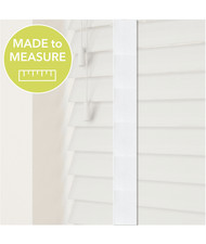 White Faux Wood Venetian
