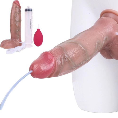Squirting ejaculating dildo - squirting,