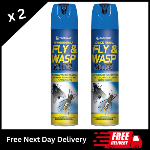 Fly and wasp killer spray - and,
