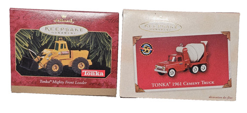Tonka mighty front loader - front, &