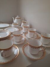 Elizabethan fine bone china full tea service, Clifton design, used
