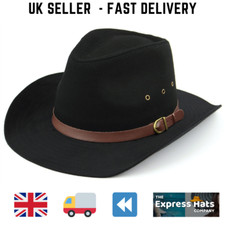 Hawkins Black Cowboy Hat -