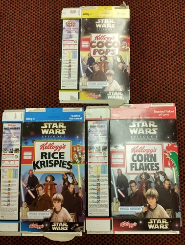 Vintage kelloggs star wars - kelloggs,