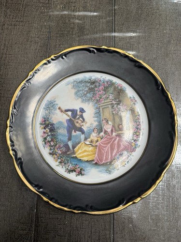 Decorative porcelain plate