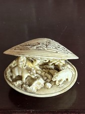 Vintage Japanese Carved