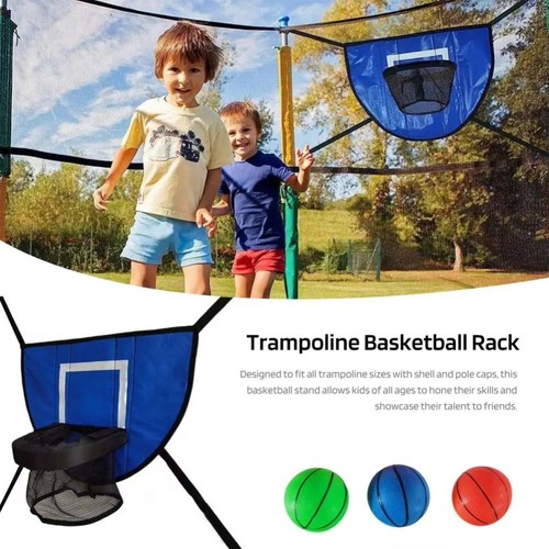 Foldable trampoline basketball - trampoline,