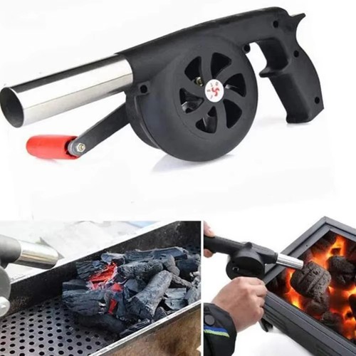 Hand cranked outdoor bbq - outdoor,