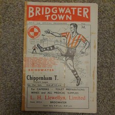 62/3 Bridgwater Town vs Chippenham Town (Western League)
