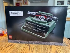 GENUINE LEGO Ideas Typewriter Set 21327 - Brand New & Sealed Retired