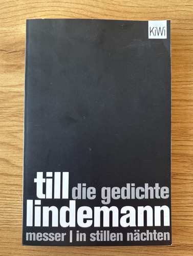 Till lindemann die gedichte - till,