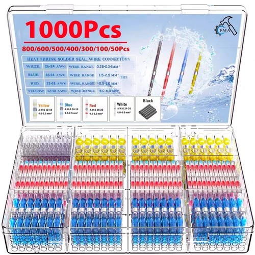 1000pcs waterproof solder - 1000pcs,