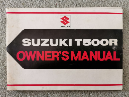 Suzuki t500r original factory - suzuki,