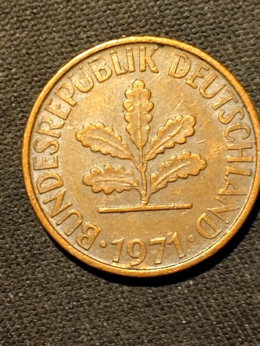 Germany pfennig coin - pfennig,