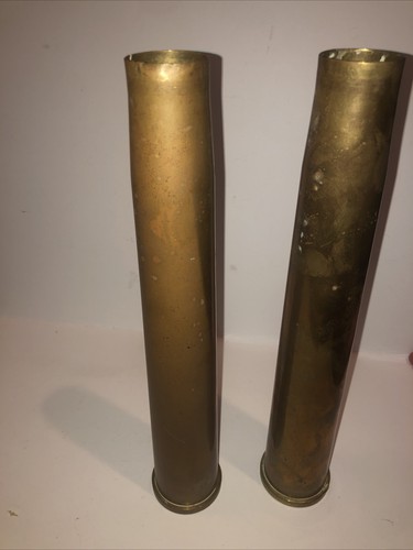 Antique brass 40mm bofors - brass,