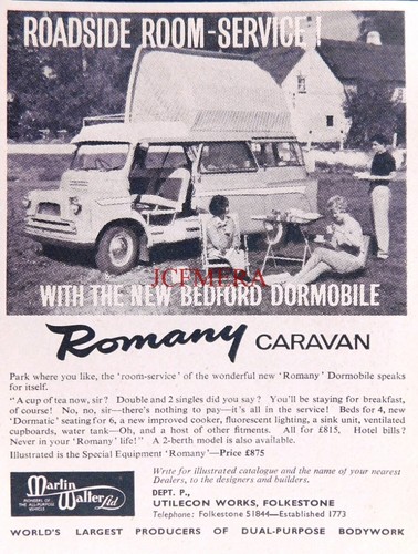 Bedford dormobile romany - dormobile,