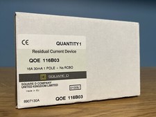 SQUARE D 16 AMP RCBO TYPE B