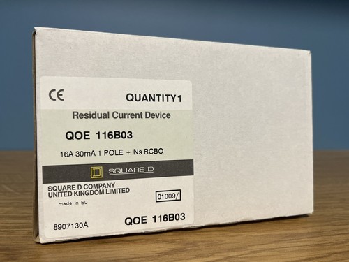 Square amp rcbo type - d,