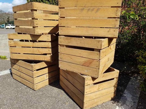Wooden crate boxes - crate, storage