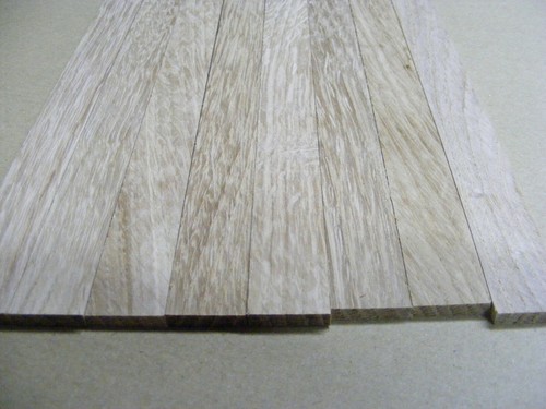 Oak hardwood wood - , strips