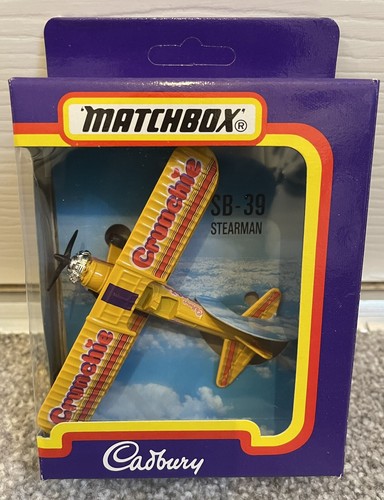 Matchbox crunchie plane mint - matchbox,
