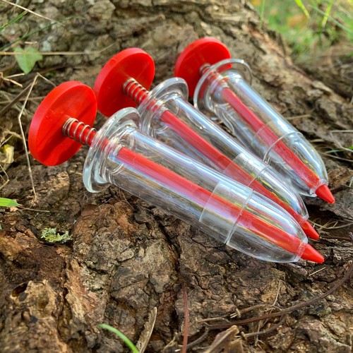 Hand held seed dispenser - hand,