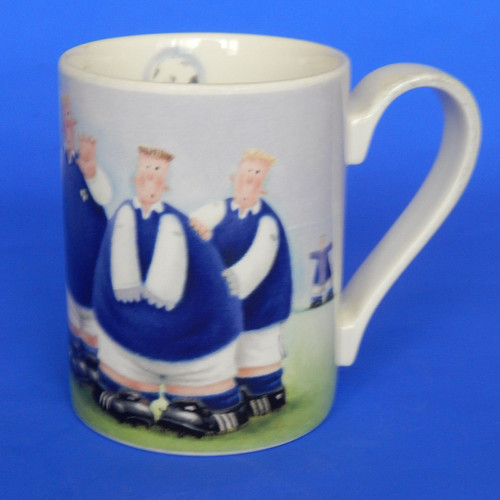 Portmeirion football mug red - football,