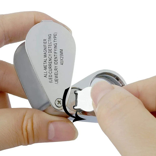 40x pocket magnifier - pocket,