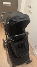 HOMCOM pram 2 in 1 stroller & pram black