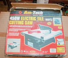 Am-Tech 450W Electric Tile Cutting Saw Home DIY for Bathrooms or Kitchens