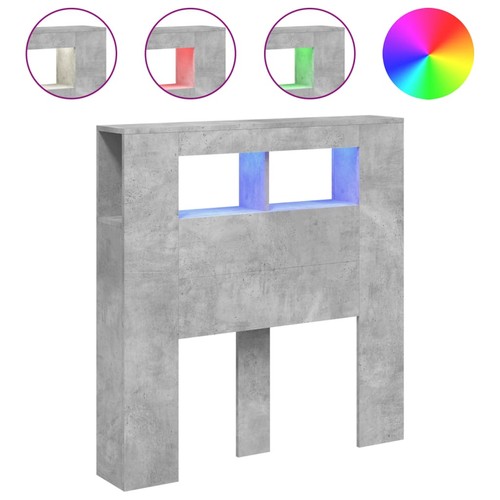 Led headboard bed - led, header