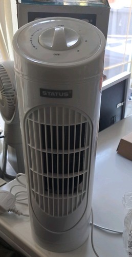 White mini tower - fan, 3