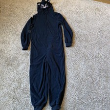 Black Cat Hooded One Piece