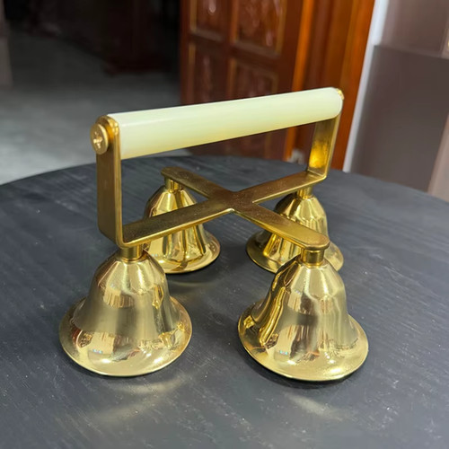 4bell brass altar bells - brass,