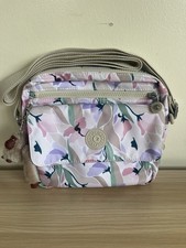 Kipling Zia Medium Crossbody Shoulder Bag In Floral Mosaic  New