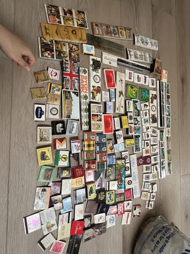Empty match boxes - empty, vintage
