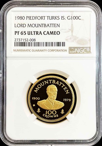 1980 gold piedfort - 1980,